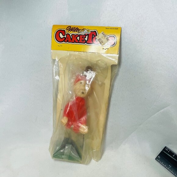 Bewildered Duck Hunter Figurine 1972 Vintage Wilton Cake Topper 5.75 inches - Picture 7 of 11